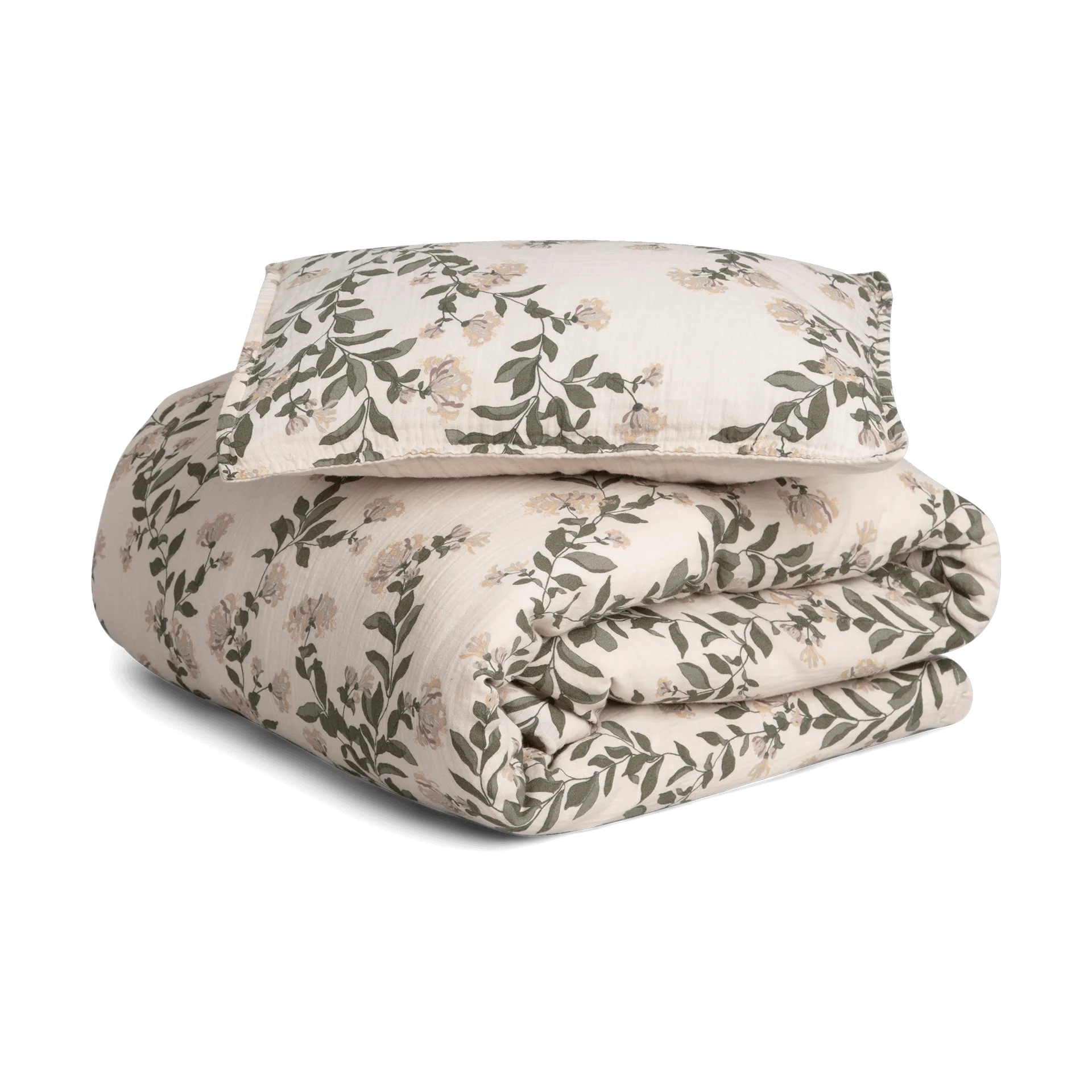 Zestaw pościeli Honeysuckle Muslin baby, 70x80 cm/28x35 cm Garbo&Friends
