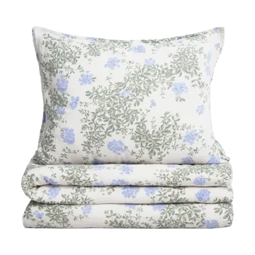 Zestaw pościeli Plumbago Muslin - 140x200 cm/50x75 cm - Garbo&Friends