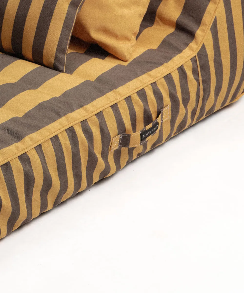 Garden Glory leżak dmuchany, Szafranowo-brązowy, 85×168,5 cm Garden Glory