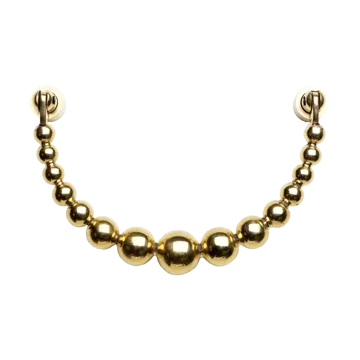 Kołatka do drzwi Garden Glory - Polished brass - Garden Glory