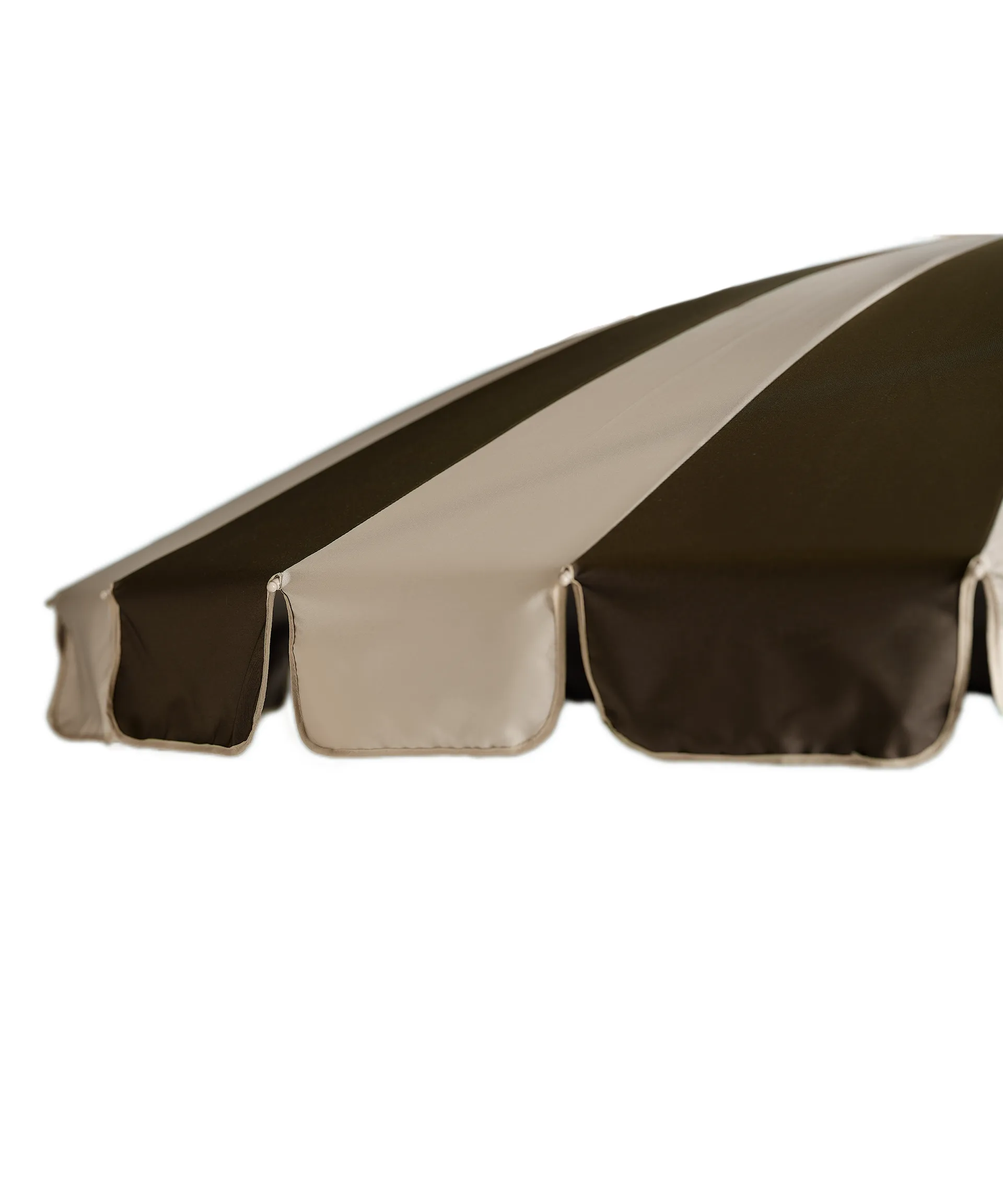 Parasol Garden Glory, Beige-brown stripe Garden Glory