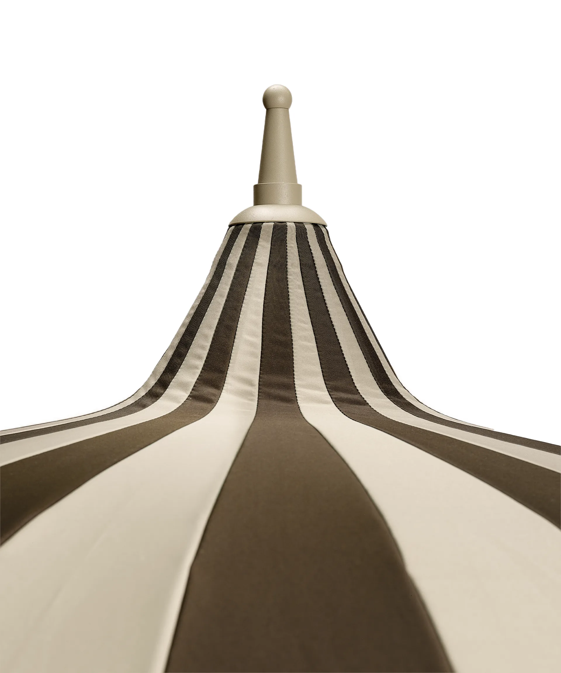 Parasol Garden Glory, Beige-brown stripe Garden Glory