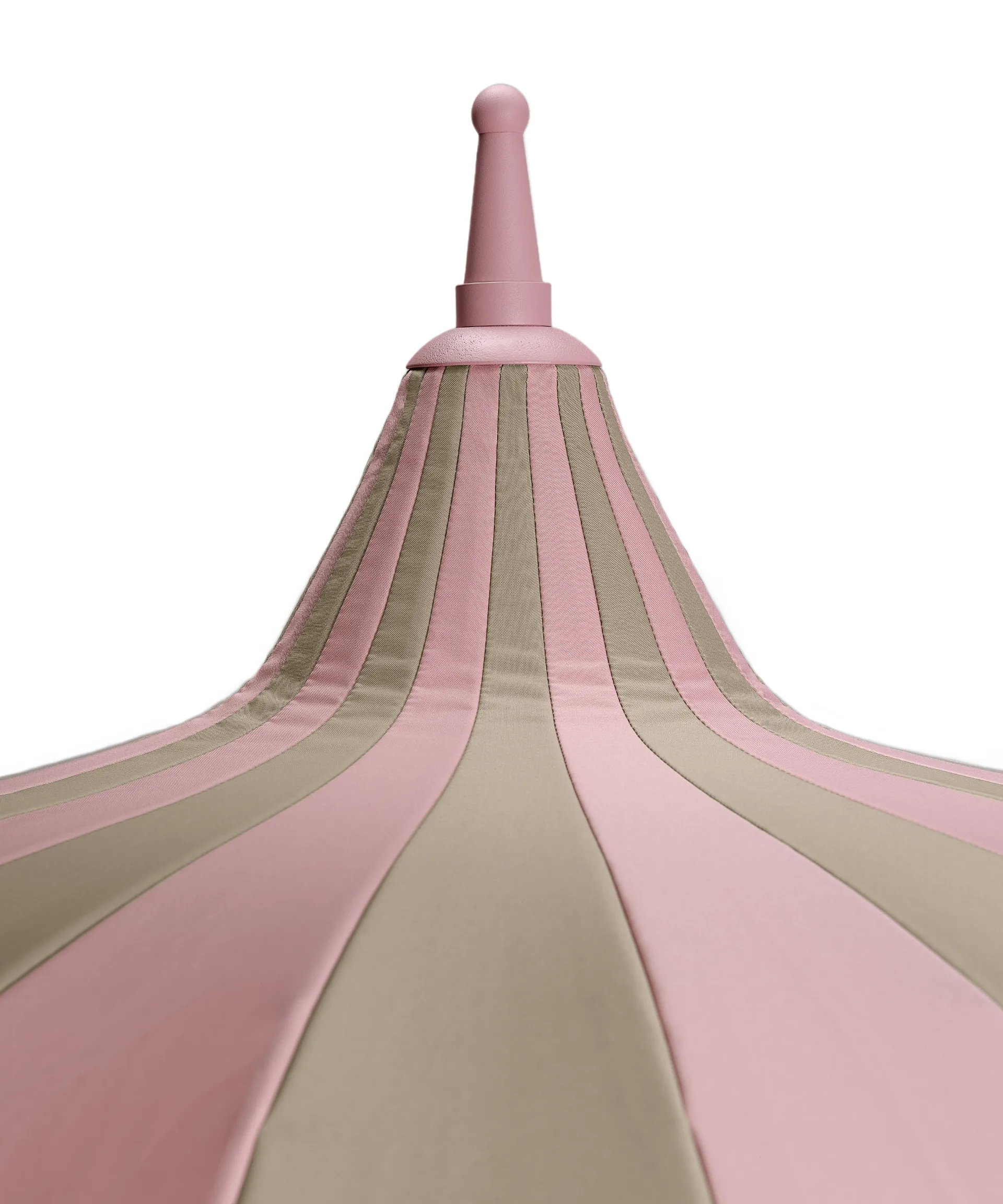 Parasol Garden Glory, Pink-beige stripe Garden Glory