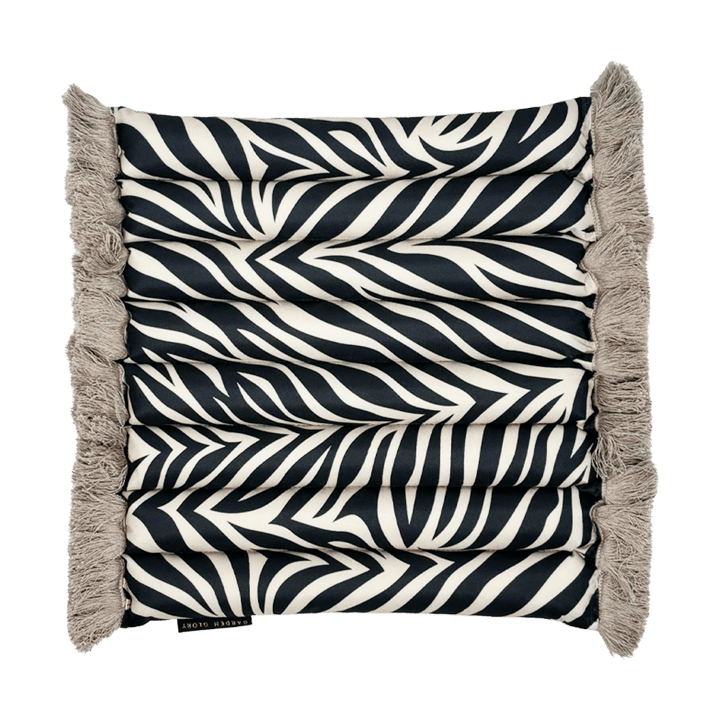 Poduszka na siedzisko Garden Glory Outdoor - Zebra fringe - Garden Glory