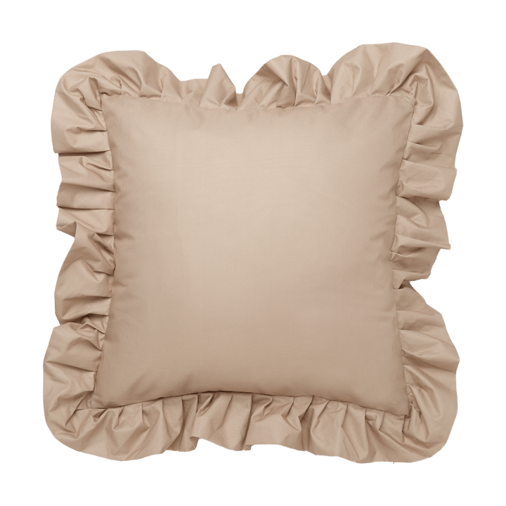 Poduszka ogrodowa Garden Glory Outdoor z falbanką 45x45 cm - Beige - Garden Glory