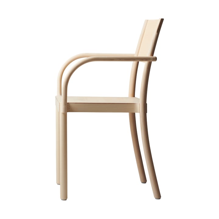 Krzesło Light & Easy - Jesion-biel-fornirowane siedzisko - Gärsnäs