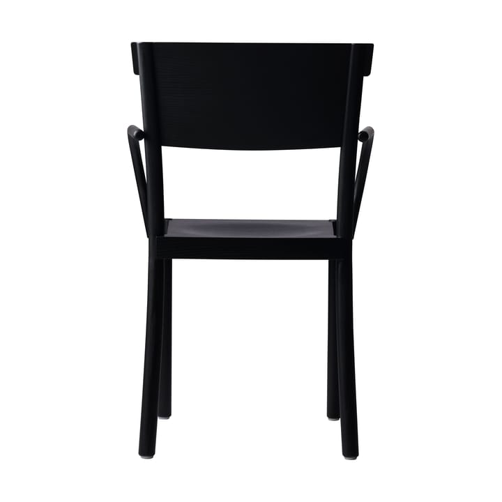 Krzesło Light & Easy - Jesion-czarna bejca-fornirowane siedzisko - Gärsnäs