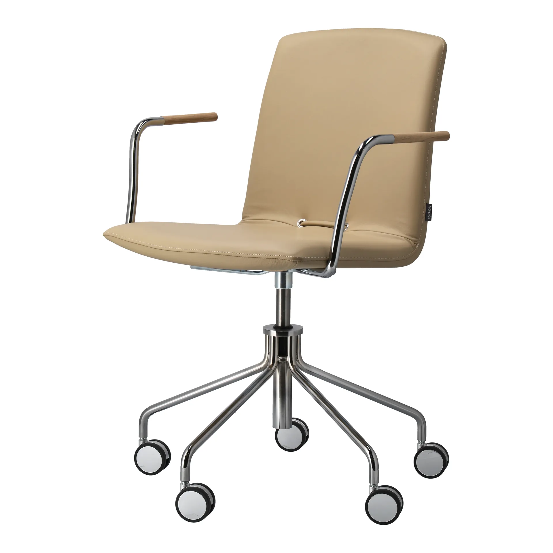 Krzesło obrotowe Day Chrom, Dąb-natural-H&S-elmosoft 02119 Gärsnäs