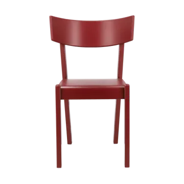 Krzesło Tati - Siedzisko bukowe fornirowane - czerwona bejca - Gärsnäs