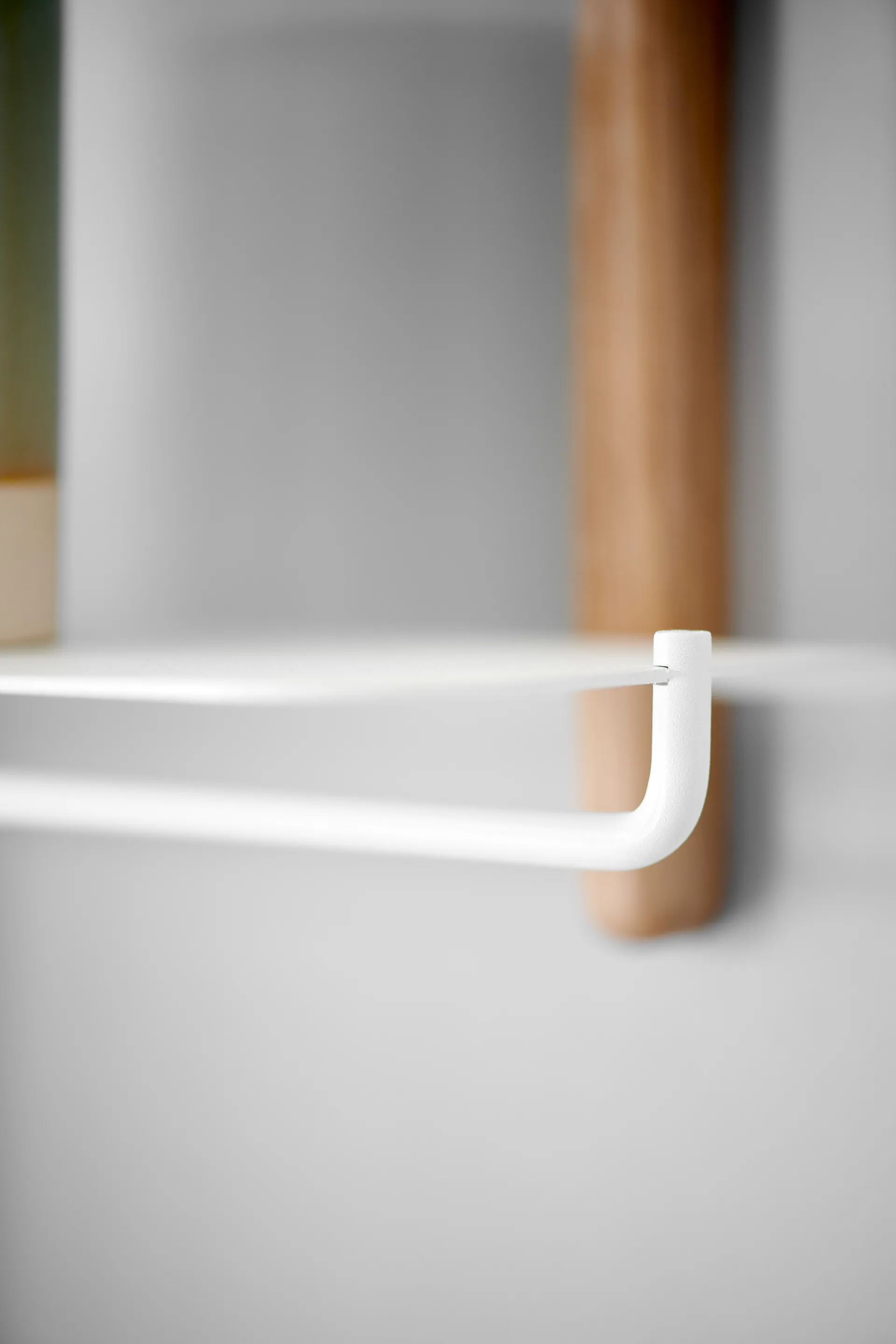 Drążek do półki Nivo, Biały Gejst