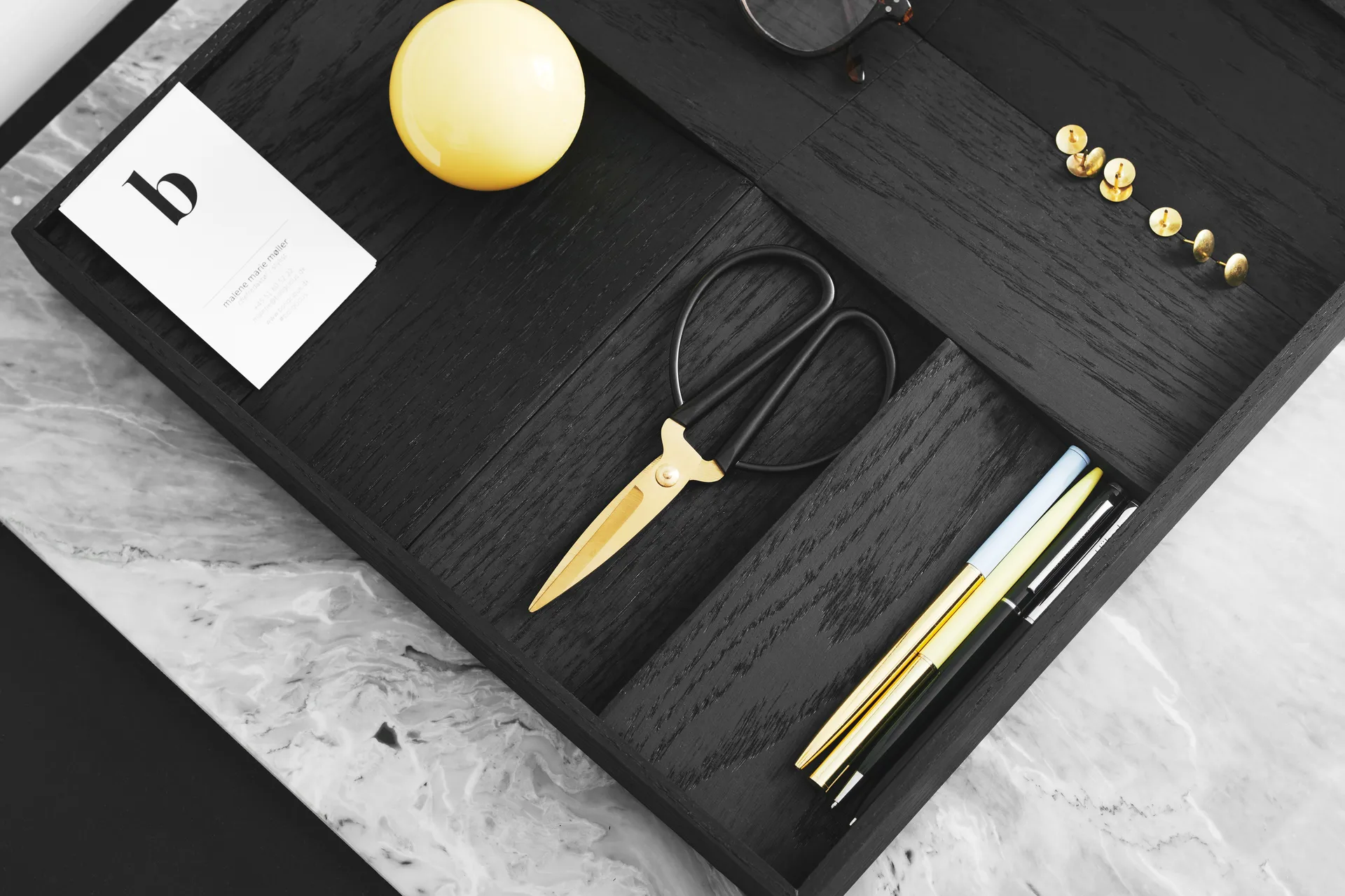 Duune organizer 8 taca do przechowywania, Czarny Gejst