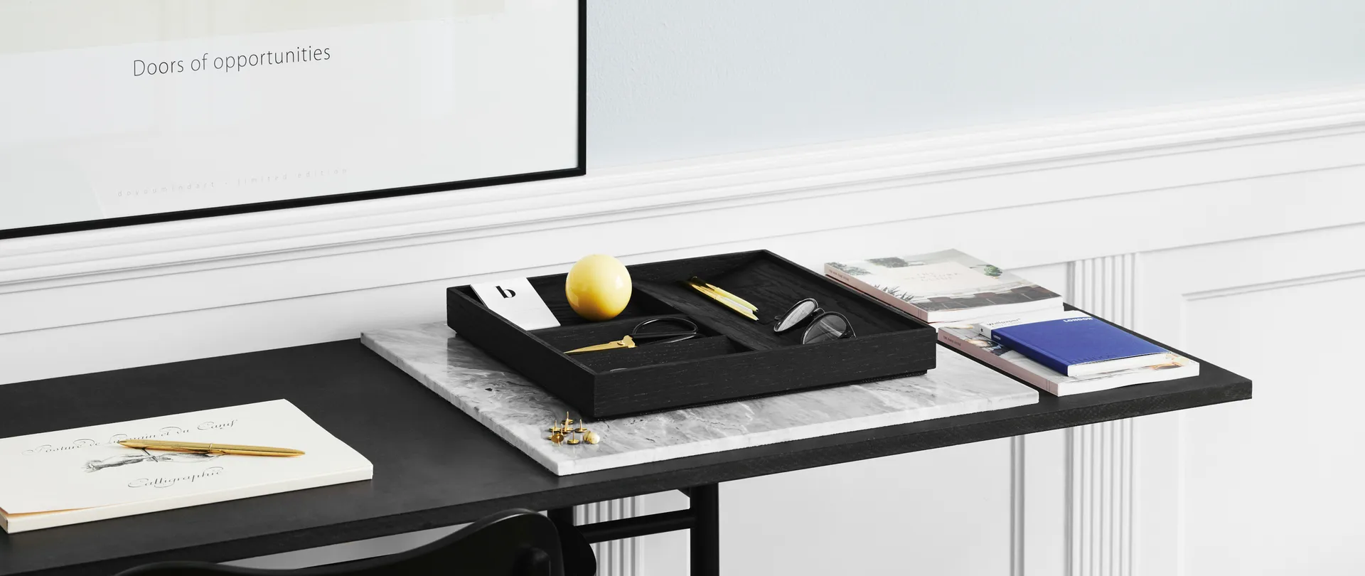 Duune organizer 8 taca do przechowywania, Czarny Gejst