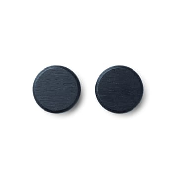 Flex Button magnesy do listwy magnetycznej 2 szt - Dąb barwiony na czarno - Gejst