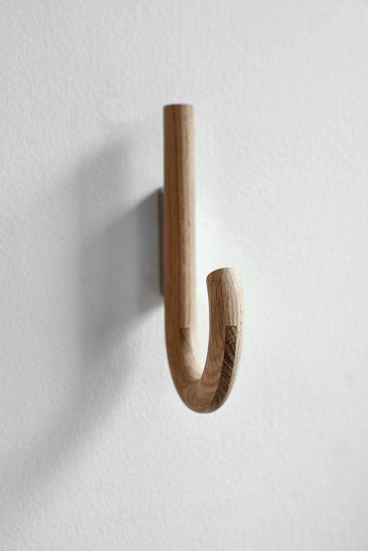 Hak Hook 19 cm, Dąb-chrom Gejst