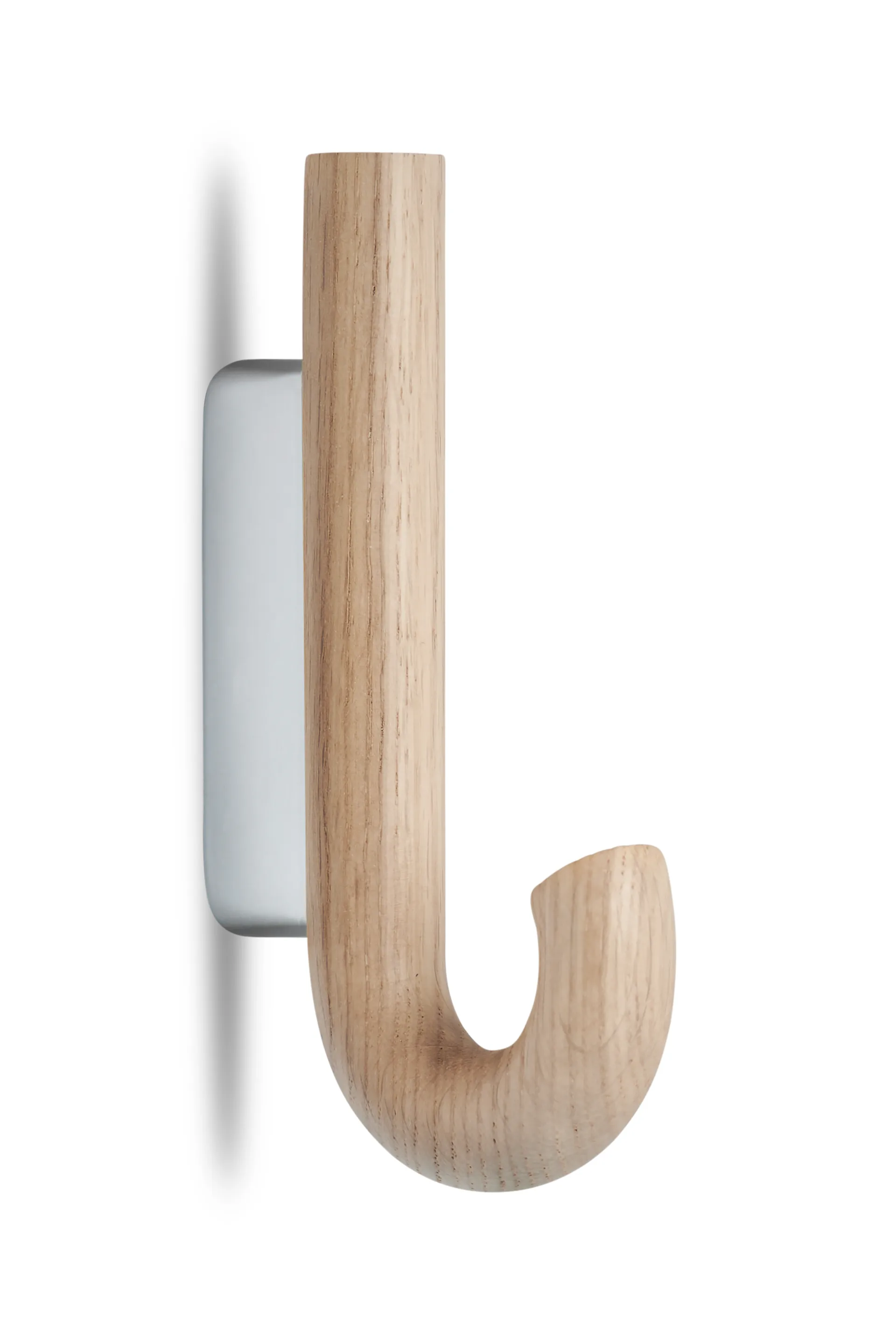 Hook - haczyk mini 13,3 cm, Dąb-chrom Gejst