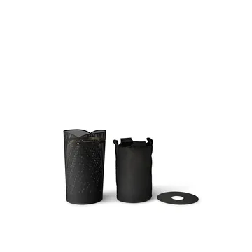 Kosz na pranie Oya 75 l - Dark grey - Gejst