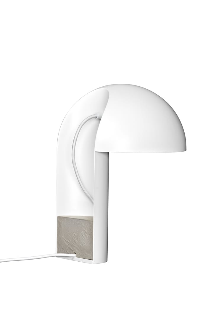 Lampa stołowa Leery 40 cm - Biały - Gejst