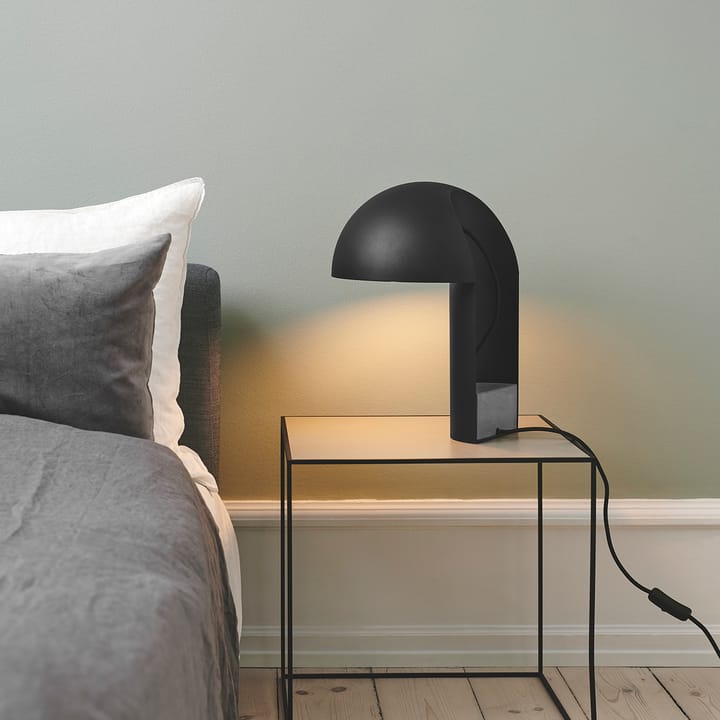 Lampa stołowa Leery 40 cm, Czarny Gejst
