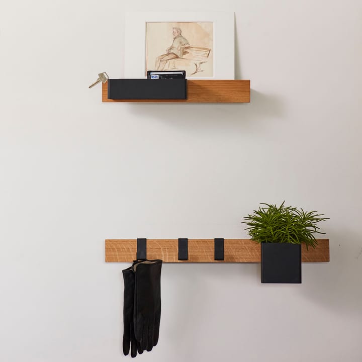 Listwa magnetyczna Flex Rail 40 cm, Dąb-czarny Gejst