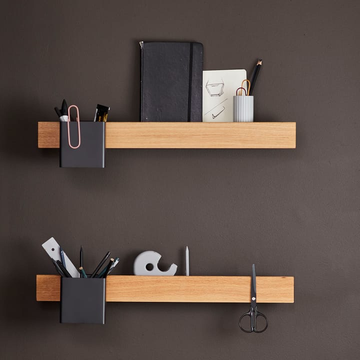 Listwa magnetyczna Flex Rail 60 cm, Dąb-czarny Gejst