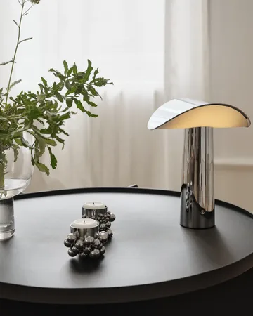 Lium lampa przenośna 22,5 cm - Chrome - Gejst