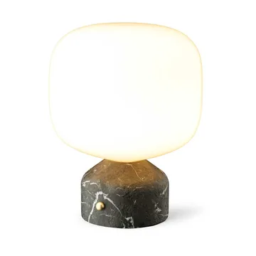 Meemo lampa przenośna 23 cm - Black marble - Gejst