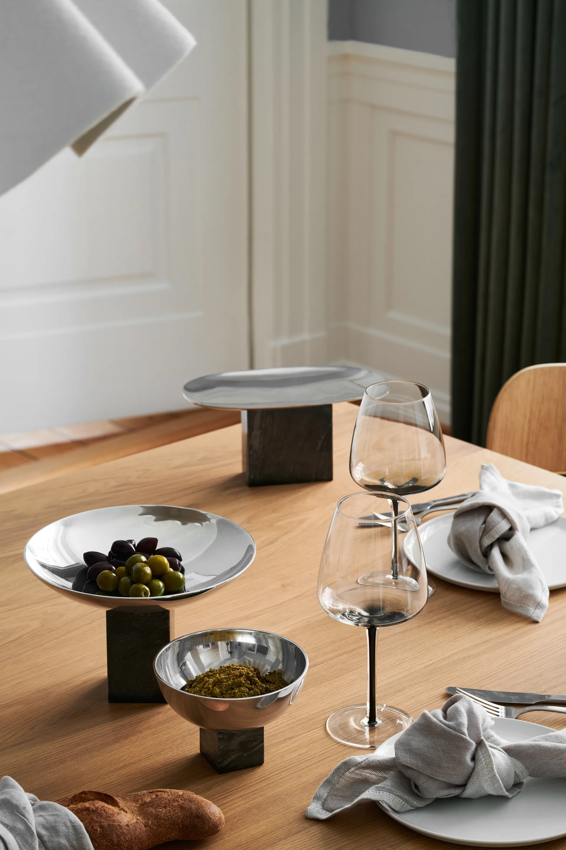 Miska mała Sapoto Ø14 cm, Srebrny Gejst