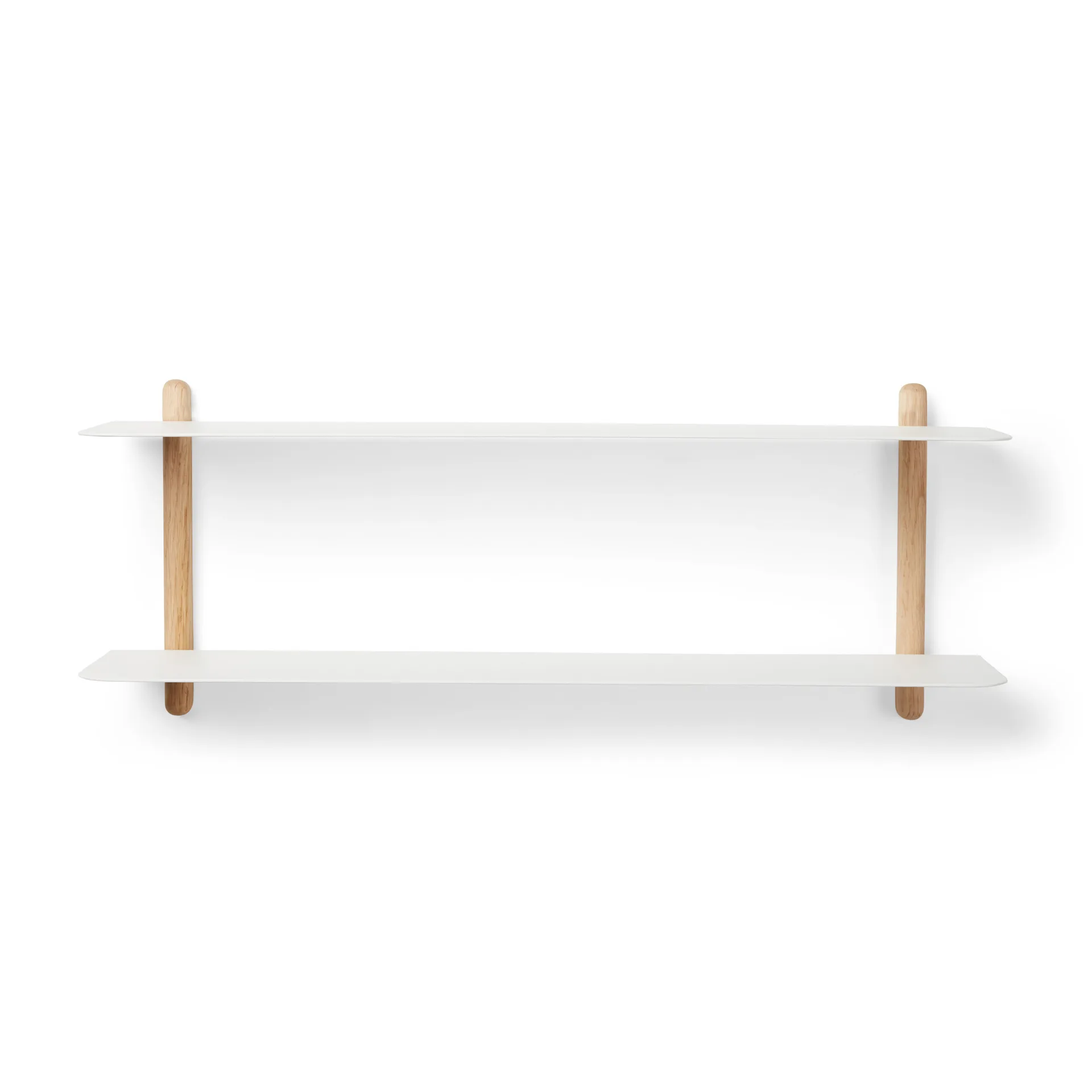 Nivo półka F, Jasny dąb-biały Gejst