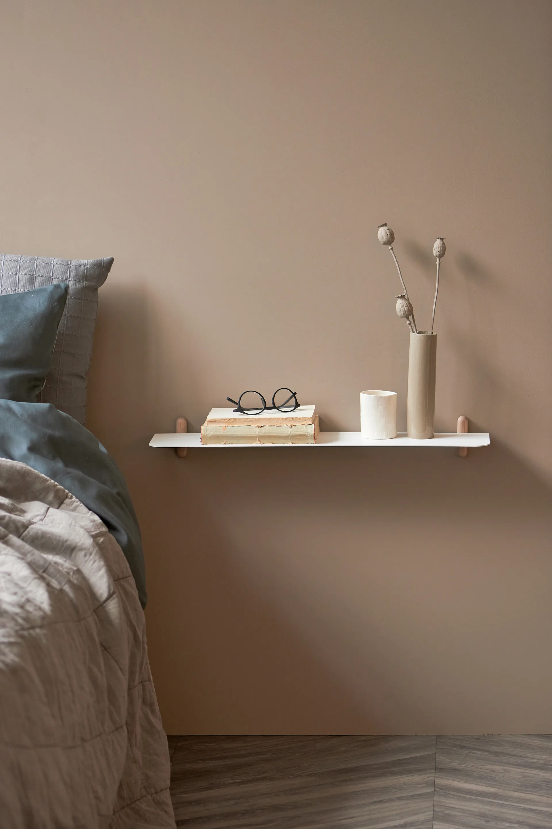 Nivo półka G, Jasny dąb-biały Gejst