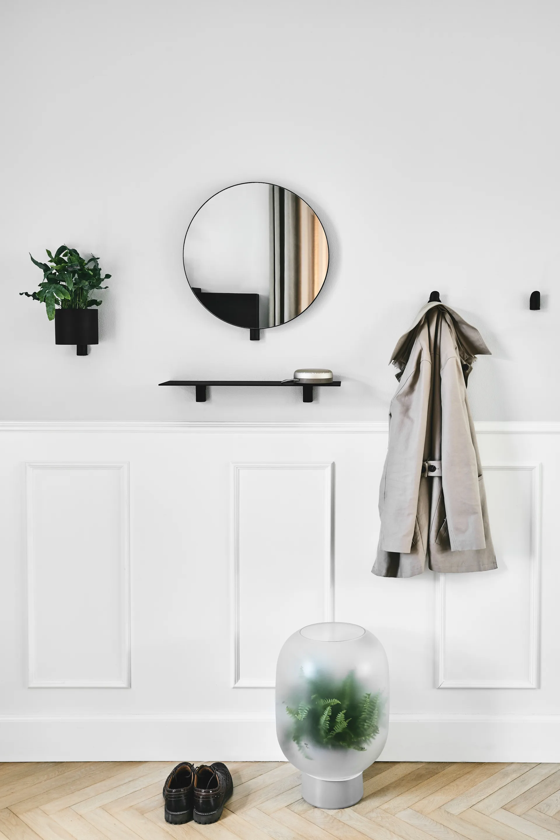 Półka Kollage 60 cm, Czarny Gejst