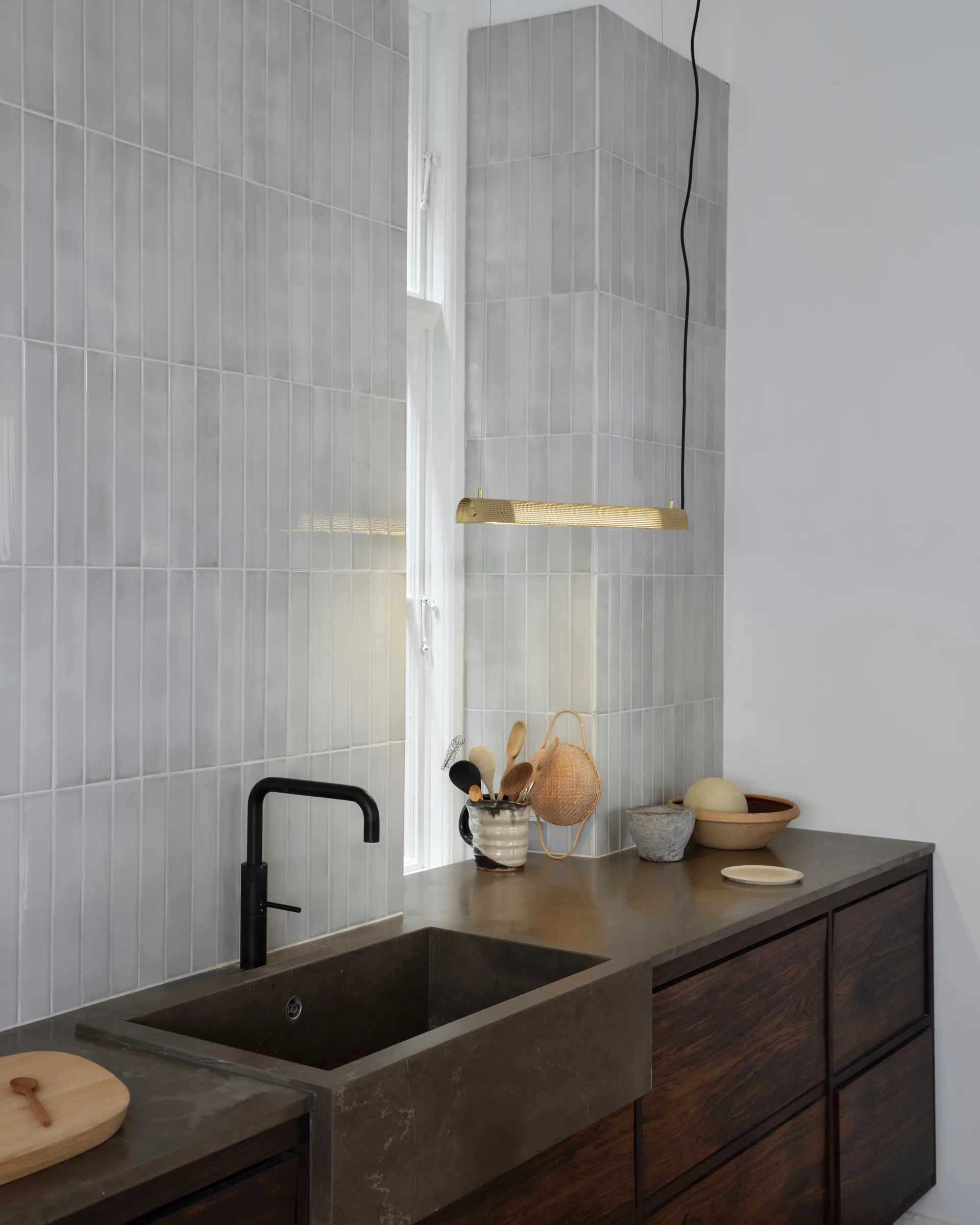 Radent lampa wisząca short 70 cm, Brass Gejst