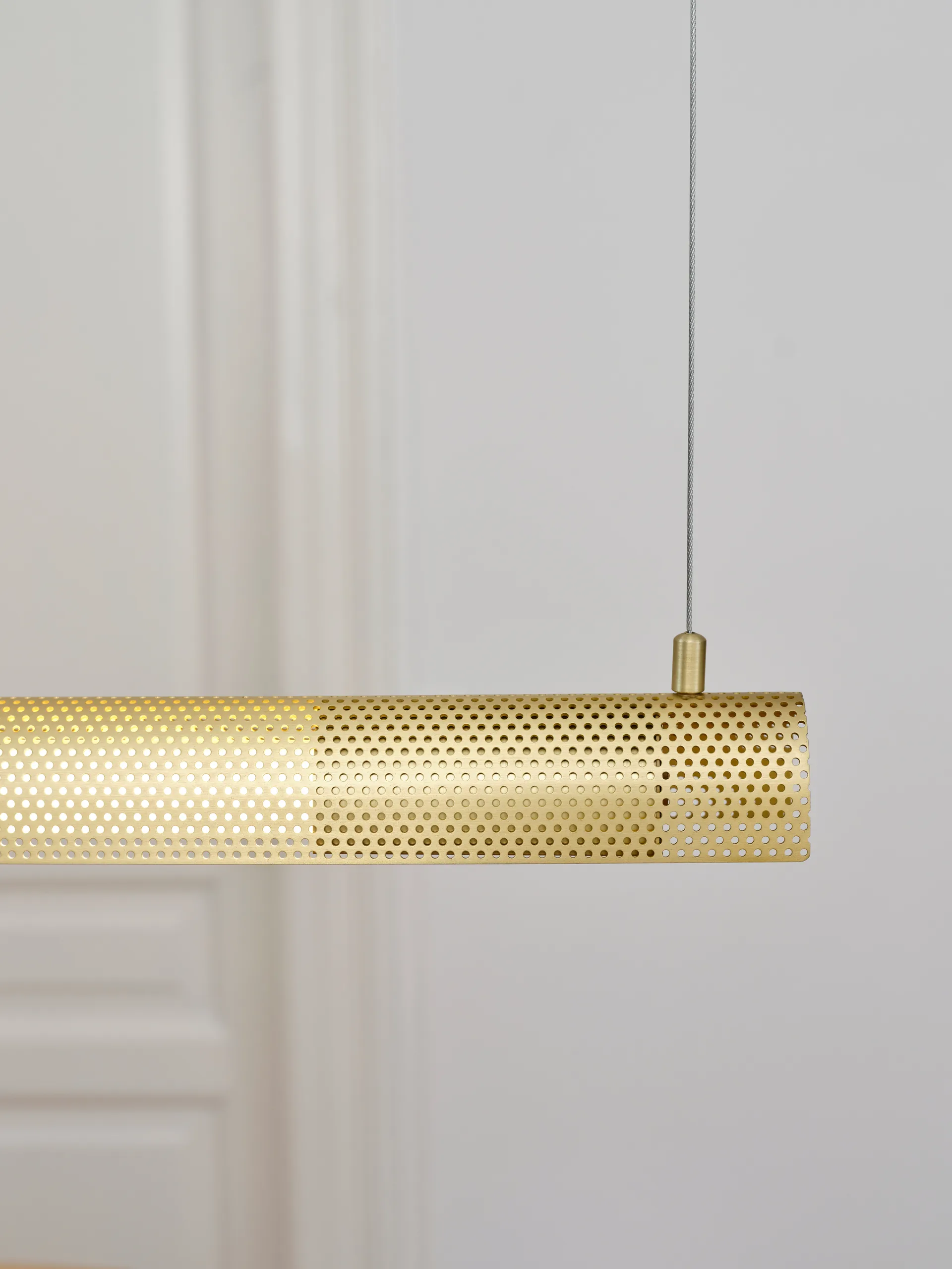 Radent wisząca lampa long 135 cm, Brass Gejst