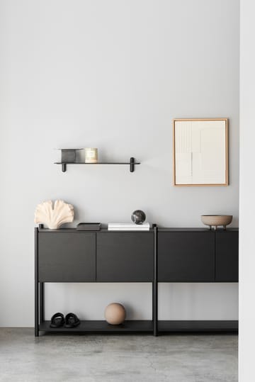 Sceene bookcase H - Dąb bejcowany na czarno - Gejst
