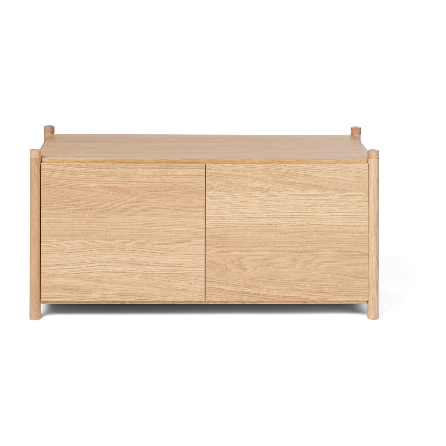 Gejst Sceene szafka na książki G Jasny dąb | Skandynawski Design | Brązowy