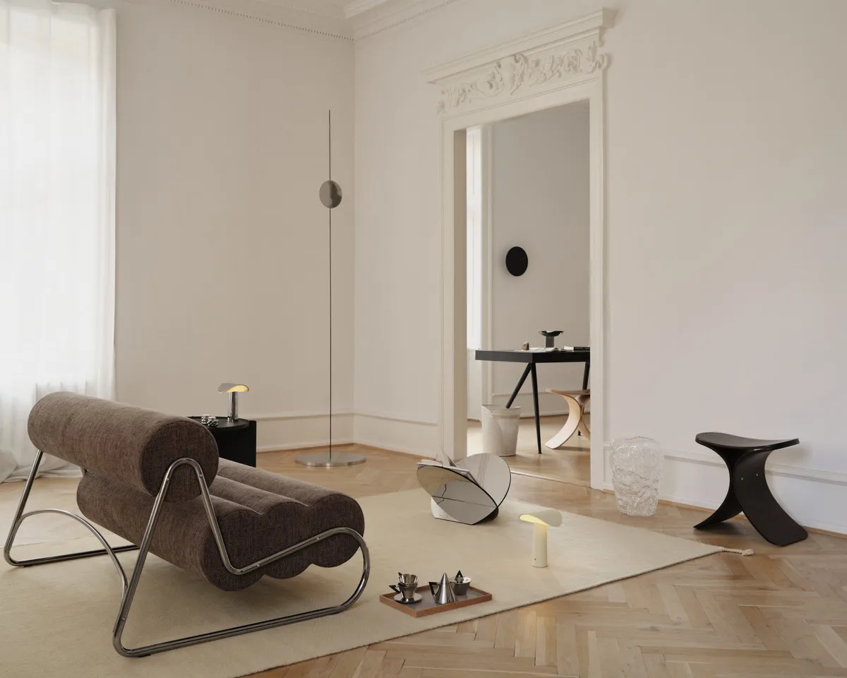 Stołek Luno 48×28×72 cm, Ciemny dąb Gejst