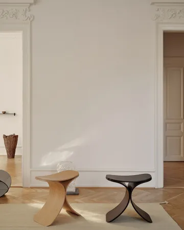 Stołek Luno 48×28×72 cm - Dąb - Gejst