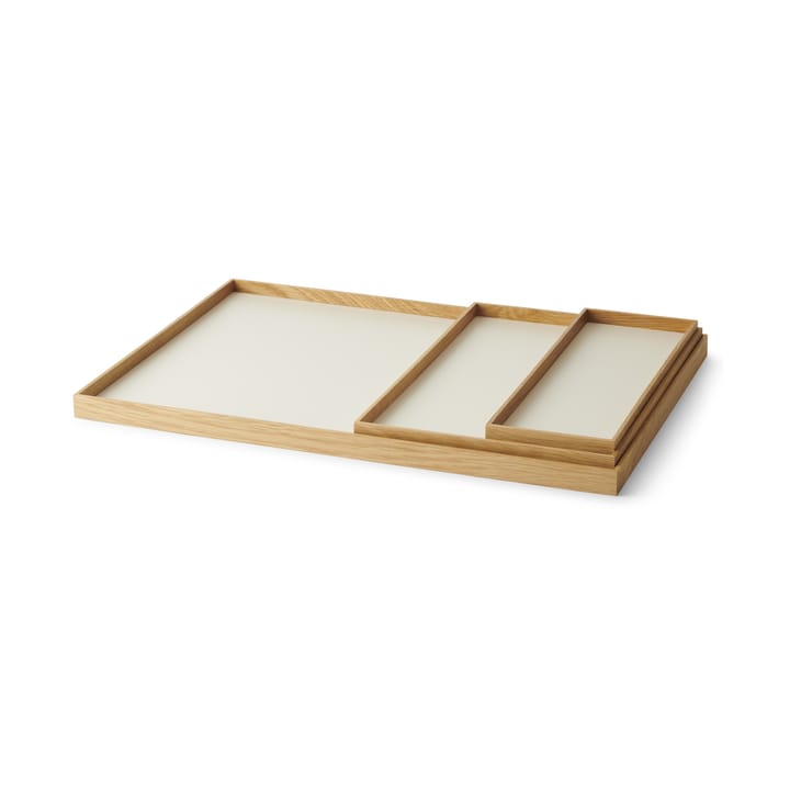Taca duża Frame 35,5x50,6 cm, dąb-bezowy Gejst