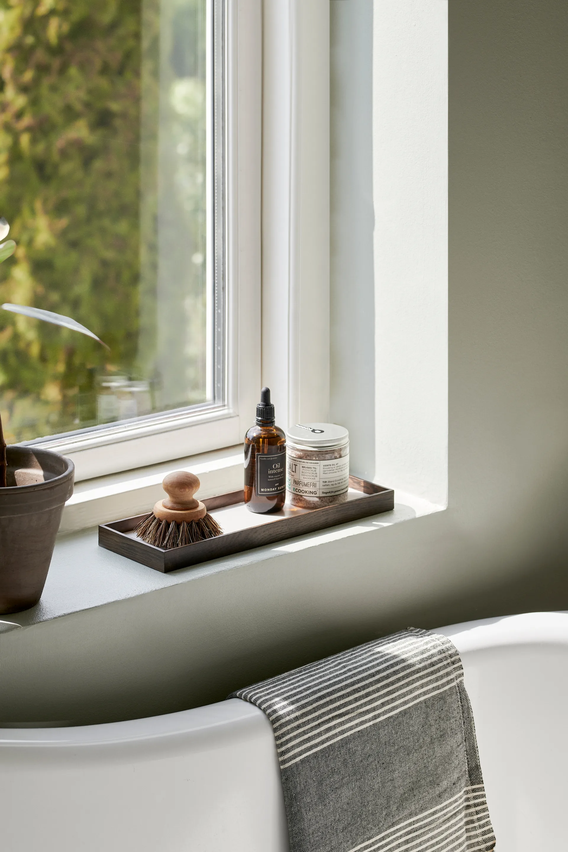 Taca mała Frame 11x32,4 cm, Dąb wędzony bezowy Gejst