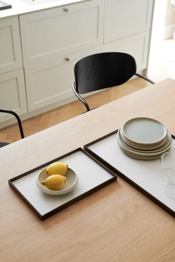 Taca średnia Frame 23x34 cm - Dąb wędzony-beige - Gejst