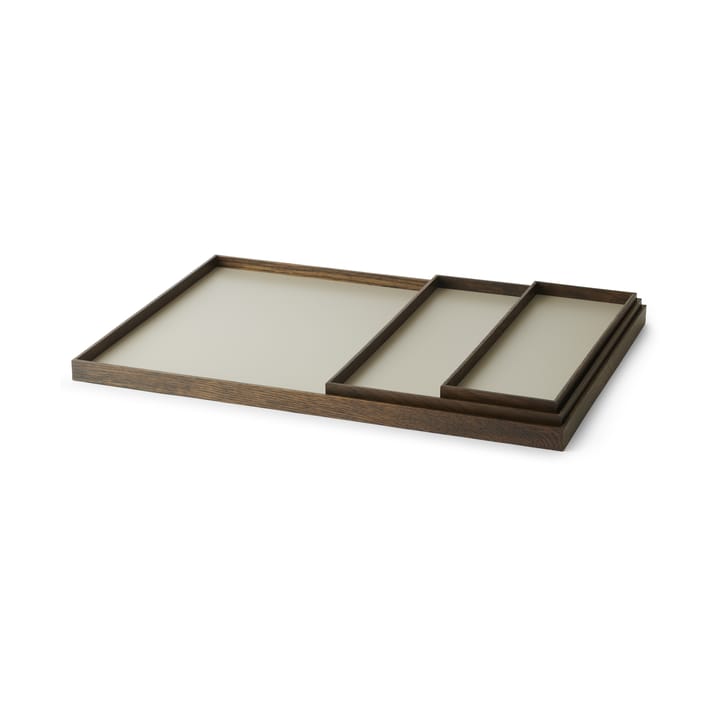 Taca średnia Frame 23x34 cm, Dąb wędzony-szary Gejst