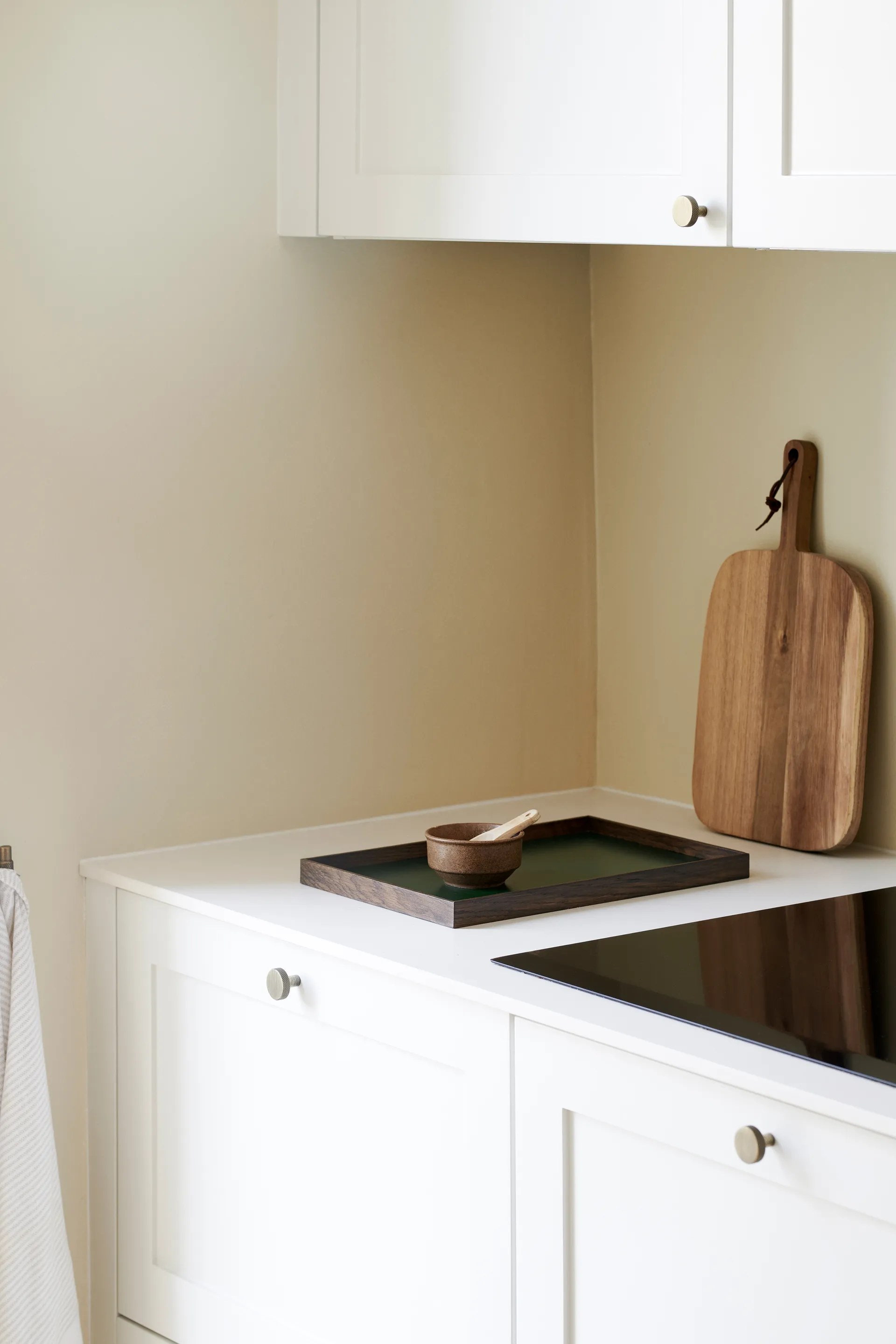 Taca średnia Frame 23x34 cm, Dąb wędzony-Zielony Gejst