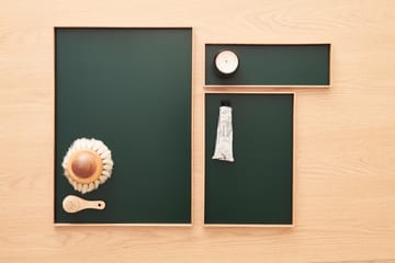 Taca średnia Frame 23x34 cm - Dąb-Zielony - Gejst