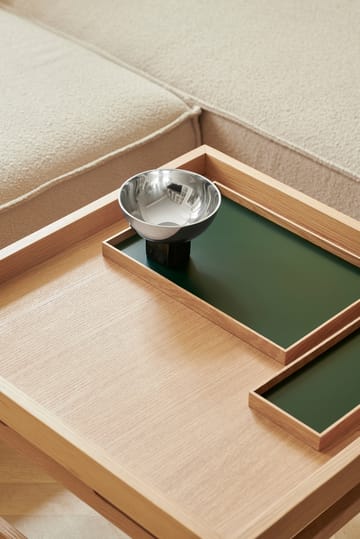 Taca średnia Frame 23x34 cm - Dąb-Zielony - Gejst