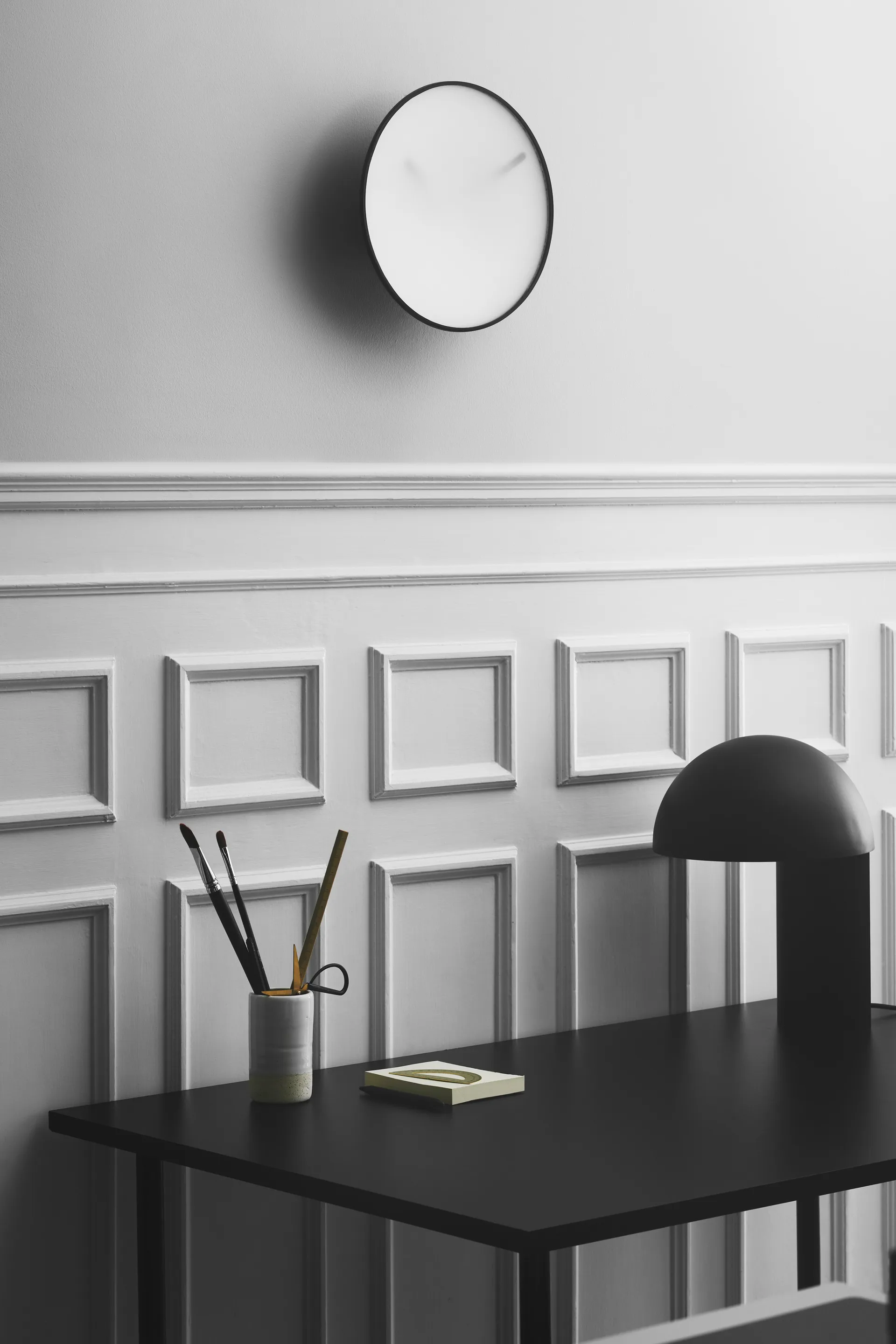 Zegar ścienny Momentt Ø30 cm, Biały Gejst