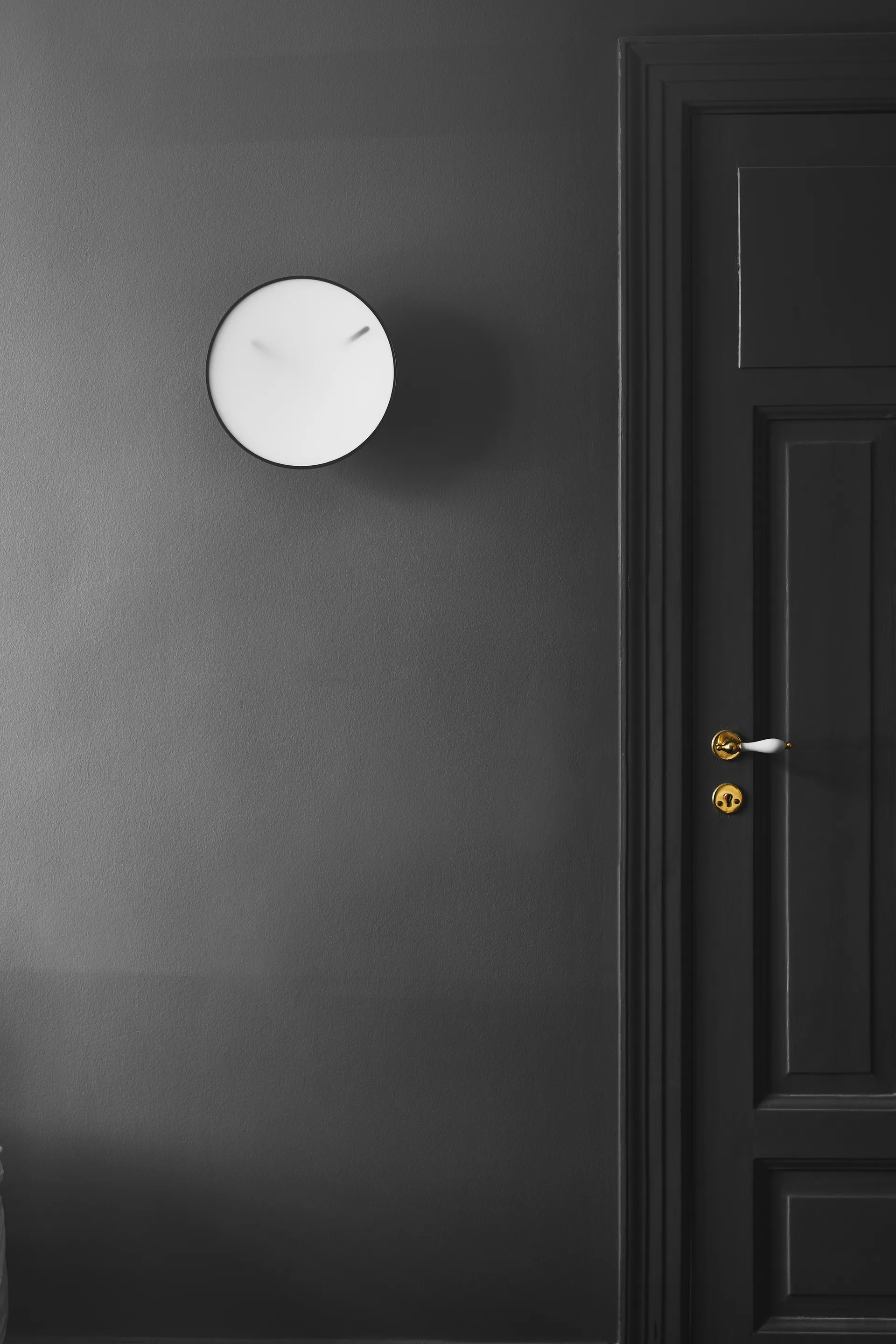 Zegar ścienny Momentt Ø30 cm, Biały Gejst