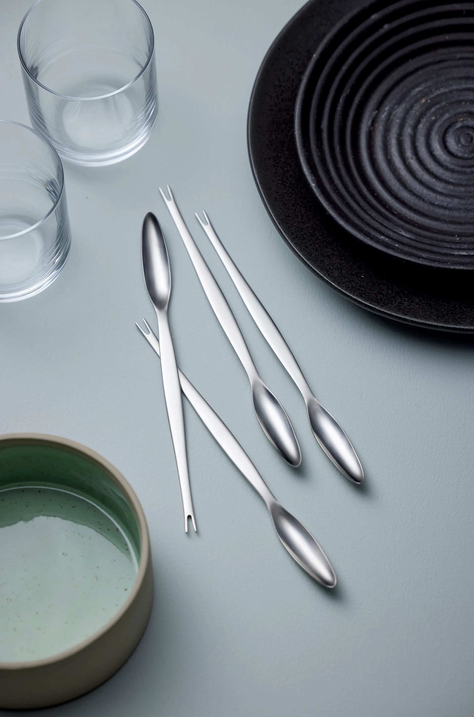 Focus Steel widelec do owoców morza 4-pak, 4-pak Gense