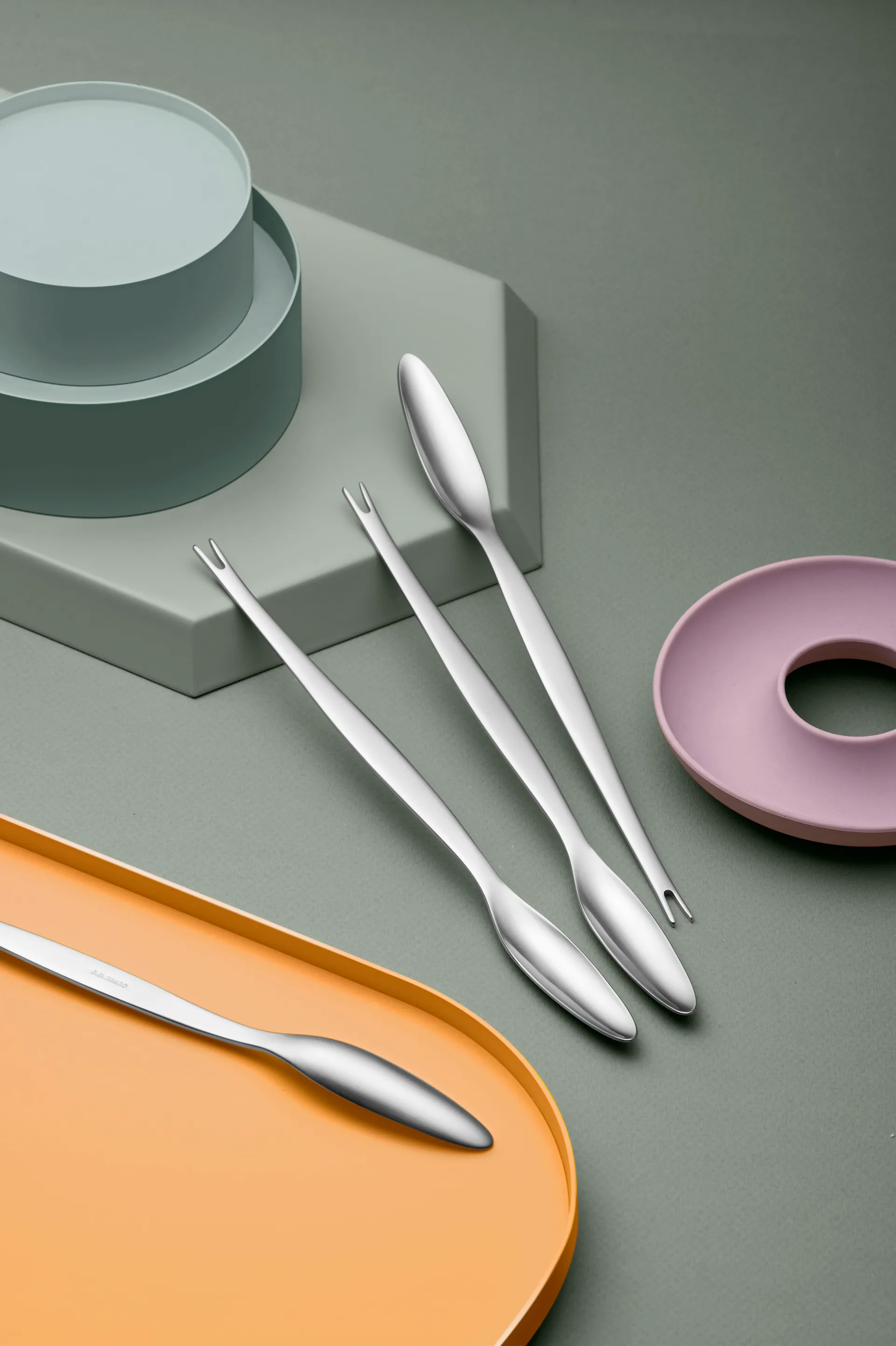 Focus Steel widelec do owoców morza 4-pak, 4-pak Gense