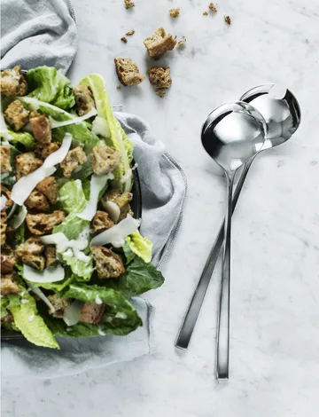 Sztućce do sałaty Fuga - Stal nierdzewna - Gense