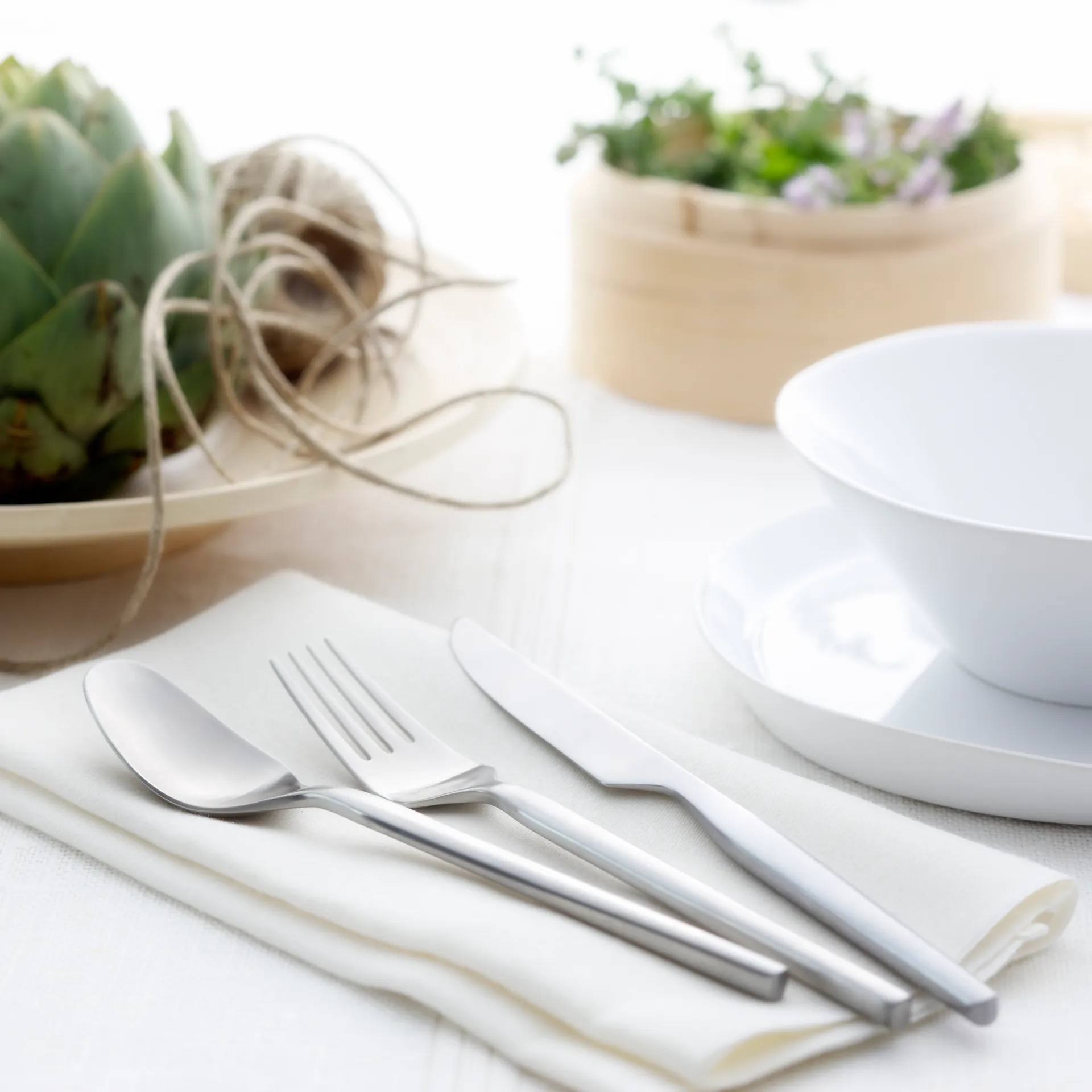 Sztućce Dorotea, stal nierdzewna Gense