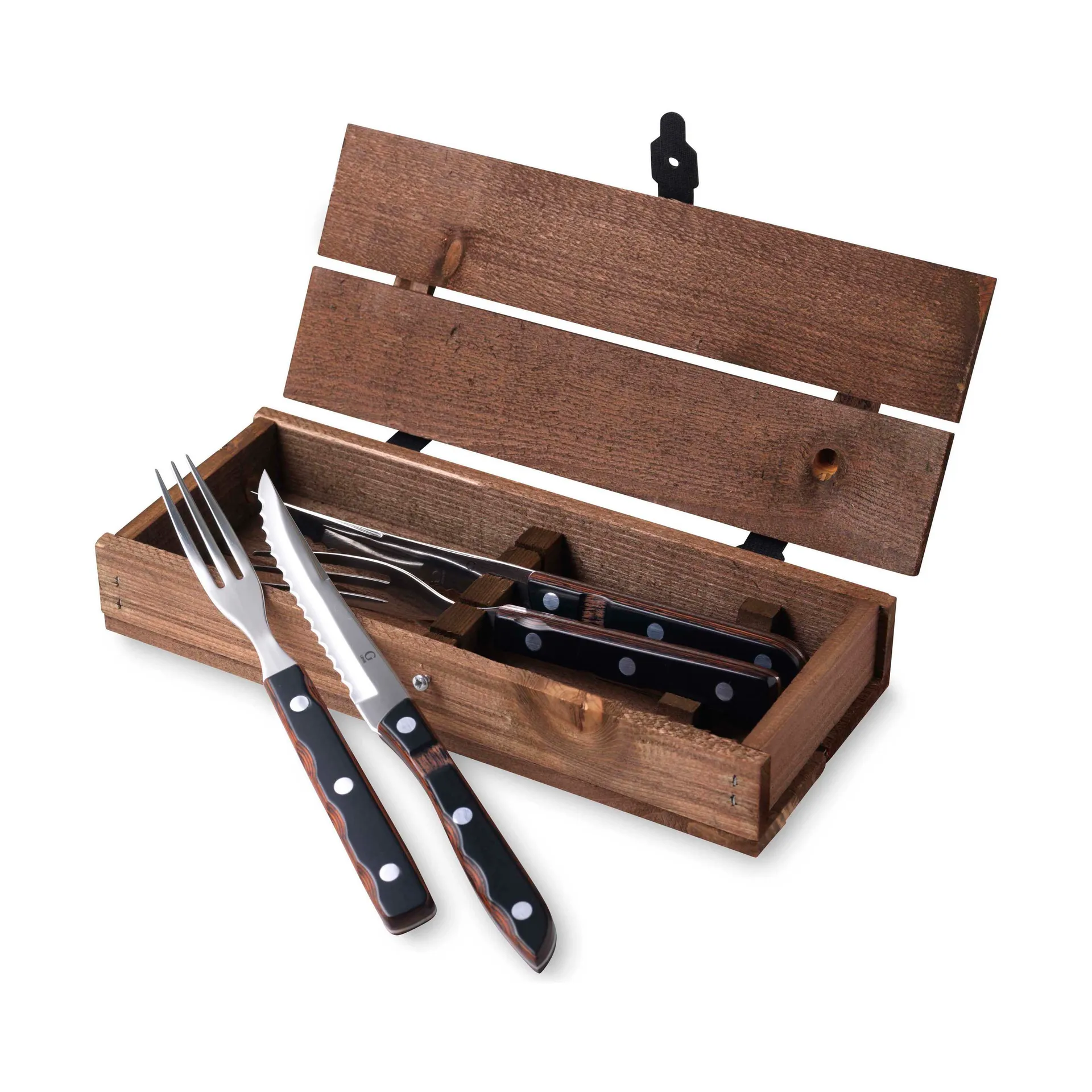 Sztućce Old Farmer, Sztućce grillowe 4 elementy Gense